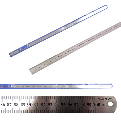 OCEĽOVÉ LINEÁRNE PRAVIDLO 100CM 1000mm NEREZOVÉ PRAVIDLO NEREZOVÁ OCEL