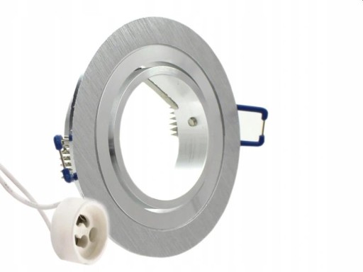 Halogénový stropný rám INOX hliník +gu10