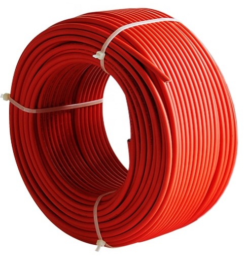 KÁBEL SOLÁRNY H1Z2Z2-K Červený 6mm2 -1m