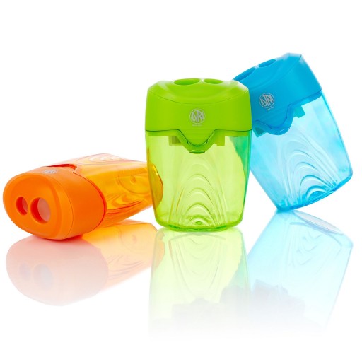 Dvojitý orezávač s nádobou Astra Multicolor