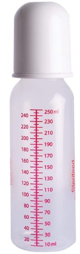 opakovane použiteľná dojčenská fľaša + cumlík 250 ml
