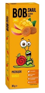 Zdravá sladkosť do školy mangový slimák BOB SNAIL