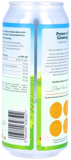 Osviežujúci čajový nápoj Apoteakers Power of Gisaeng 440 ml