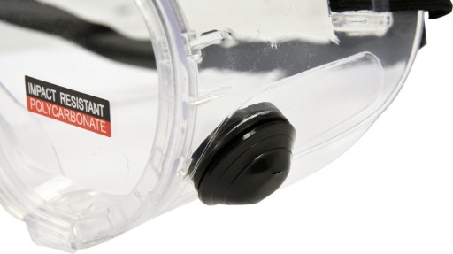 Ochranné okuliare so štyrmi ventilačnými ventilmi