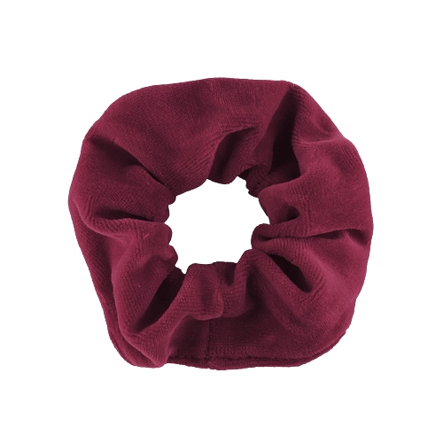 Veľká gumička do vlasov SCRUNCHIE, bordová