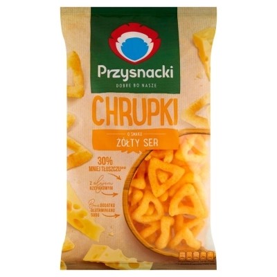 Przysna chrumkavý žltý syr 135g