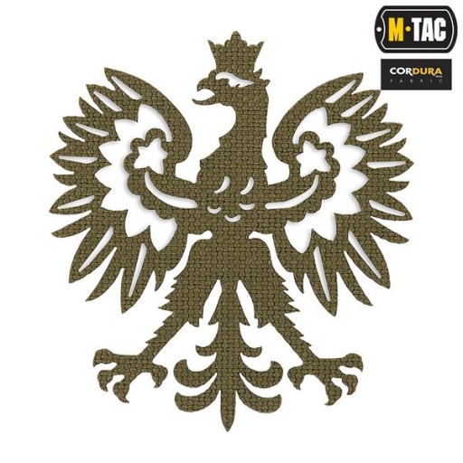 PATCH POLISH EAGLE Laser M-Tac Green