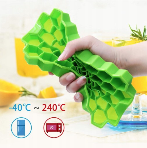 SILIKÓNOVÁ FORMA NA ICE CUBE MOLD flexibilné silikónové formy kocky