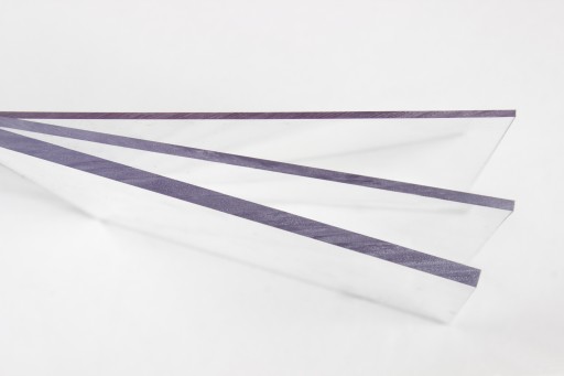 Pevný bezfarebný polykarbonát 2mm 2UV plexisklo vyrobené na mieru