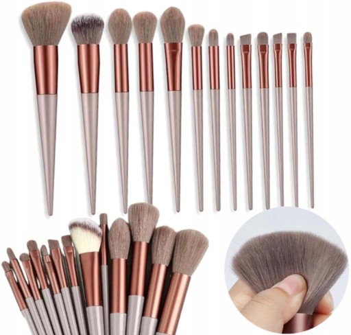 Sada 13 profesionálnych štetcov na make-up + puzdro