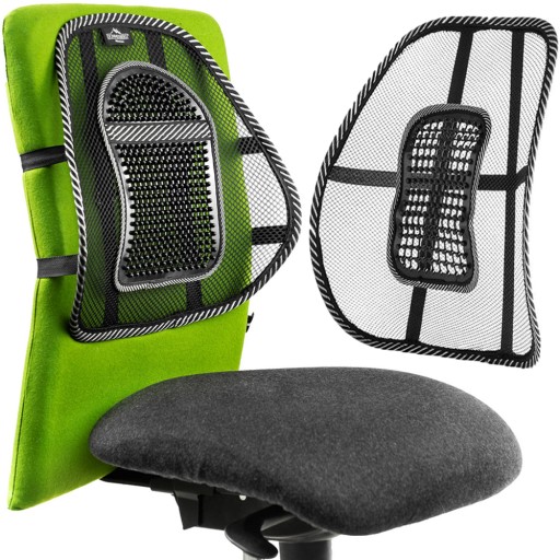 BEDROVÁ OPIERKA CHRBTA Ergonomická podložka s masážnym prístrojom do kresla
