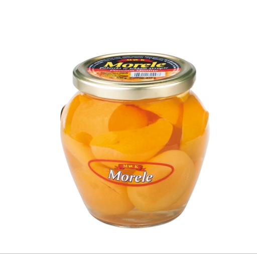 MK Polovičky marhúľ v sirupe 530 g