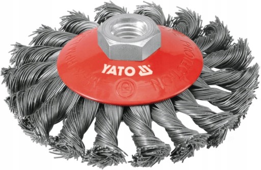 YATO KOTÚČOVÁ KEFA FI 100MM M14 NAPÍNANÝ DRÔT