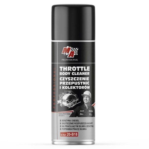 Čistič karosérie škrtiacej klapky 400ml aerosól MY CAR