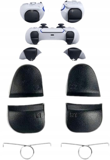 SPÚŠŤAČE R1 L1 R2 L2 PRE DUALSENSE PS5 V3 PAD BDM-030