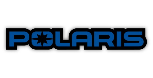Samolepky Polaris 25cm - Nové logo
