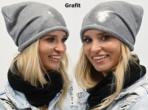 Dámska čiapka s fleece, šmolko, vzor 5