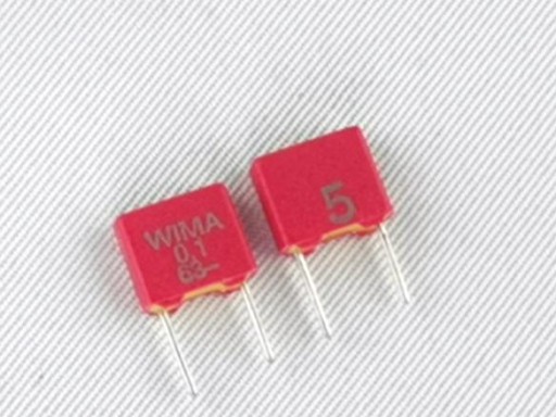 100nF 63V MKS2 WIMA raster 5mm 5% (10 kusov)