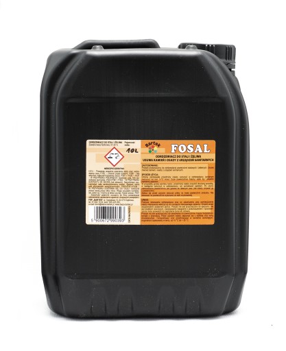 FOSAL ODSTRAŇOVANIE HRDZE PRE LIATINU 500ML + 5%