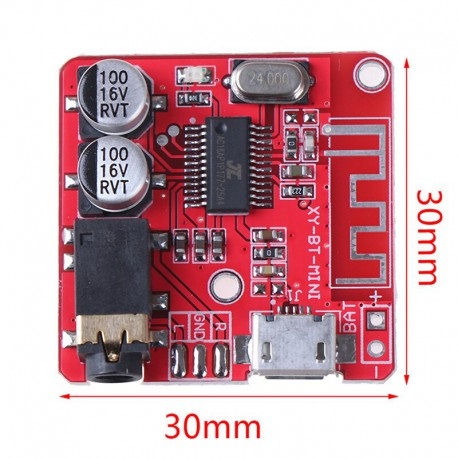 XY-BT-Mini modul na prehrávanie zvuku, MP3, Bluetooth
