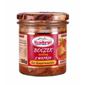 Bravčová slanina mletá Szubryt 280g