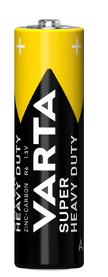 4x batéria VARTA Super Heavy Duty AA R6