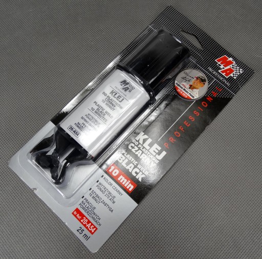 ČIERNE PLASTOVÉ LEPIDLO 25ML - MOJE AUTO