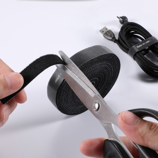 BASEUS ODOLNÝ UNIVERZÁLNY ORGANIZÁTOR NA VELCRO PÁSKA NA VELCRO KÁBLE 14MM 3M