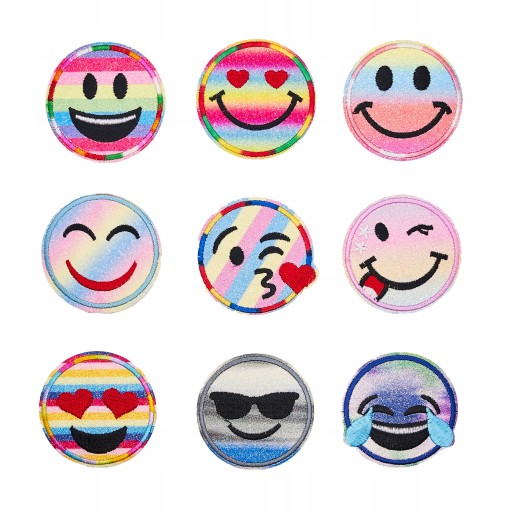 MIKI EMOJI TERMO záplaty nažehľovacie SET