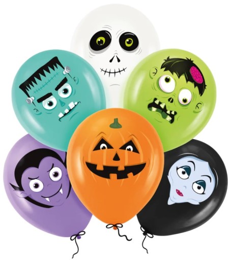 Papierová girlanda Monsters Banner Halloween Dekorácia Ornament 150cm