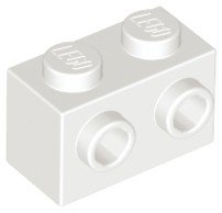 LEGO 11211 BRICK 1x2 2 kolíky biele NOVINKA (1g)