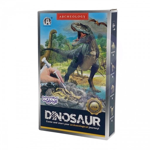 Kreatívna hračka kostra dinosaura Archeologické vykopávky WOOPIE