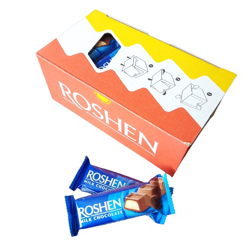 ROSHEN CREME BRULEE ČOKOLÁDOVÁ TYČINKA 33g DÁTUM: 14.12.2024