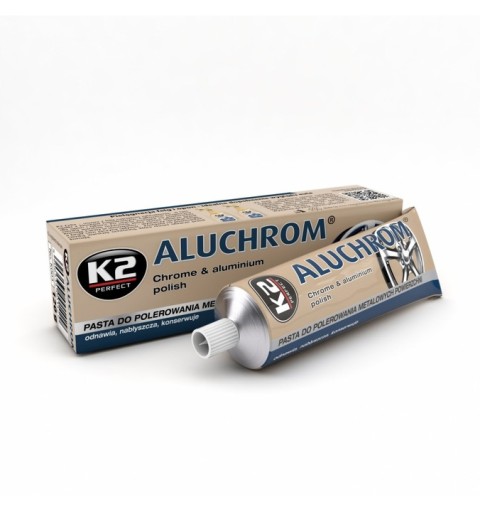 K2 LEŠTIACA PASTA NA CHROM A HLINÍK 120ML