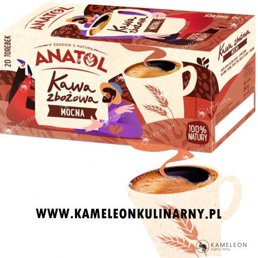 ANATOL SILNOZRNNÁ KÁVA VO VRECKÁCH 84G