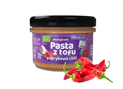Tofu pasta s čili papričkou BIO 185 g Naturavena