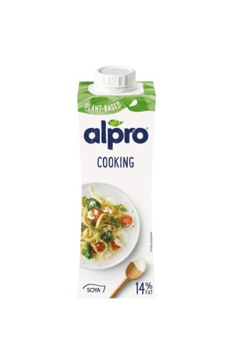 Rastlinný sójový nápoj na kulinárske účely na varenie ALPRO Cooking 250ml