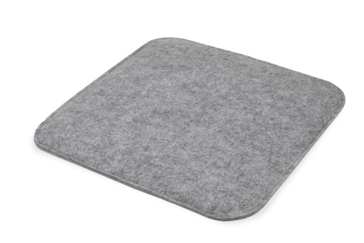 VANKÚŠ NA STOLIČKU 35x35 Z PLSTENU Štvorcového