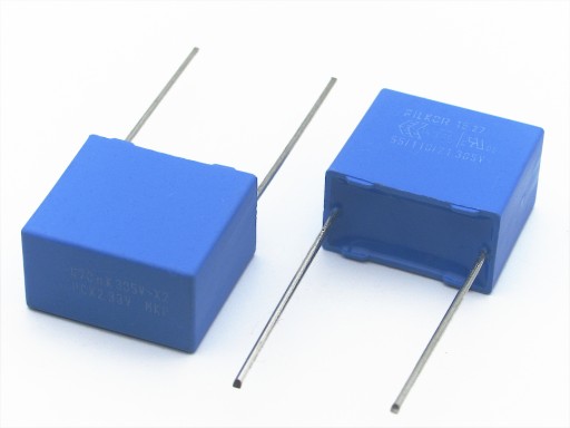 KONDENZÁTOR X2 470nF / 305V proti rušeniu MKP - PILKOR PCX2 - 2ks