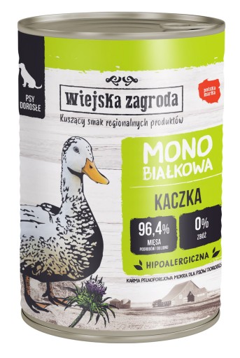 COUNTRY FARM Monoproteín pre psov - Kačica 400g