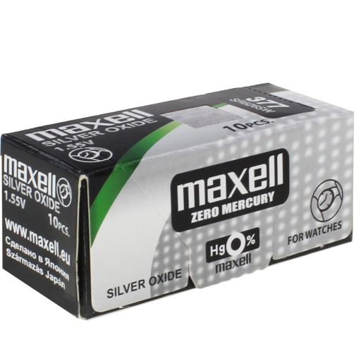 BATÉRIE MAXELL 377 SR626SW JAPONSKÉ HOLOGRAMOVÉ BATÉRIE SADA 10ks