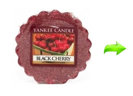 Vosk s vôňou Yankee Candle Black Cherry