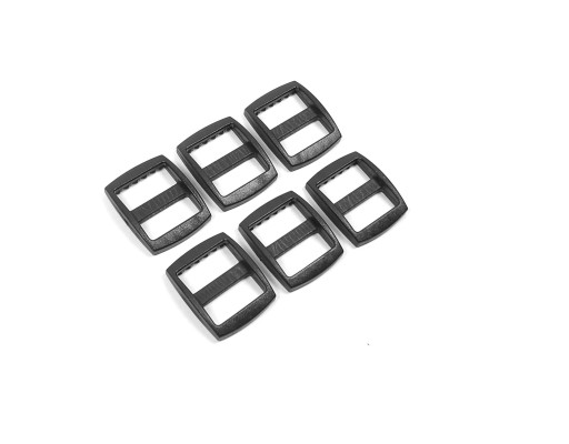POSUVNÁ NASTAVENIE plastové remienky 15mm 6 ks.