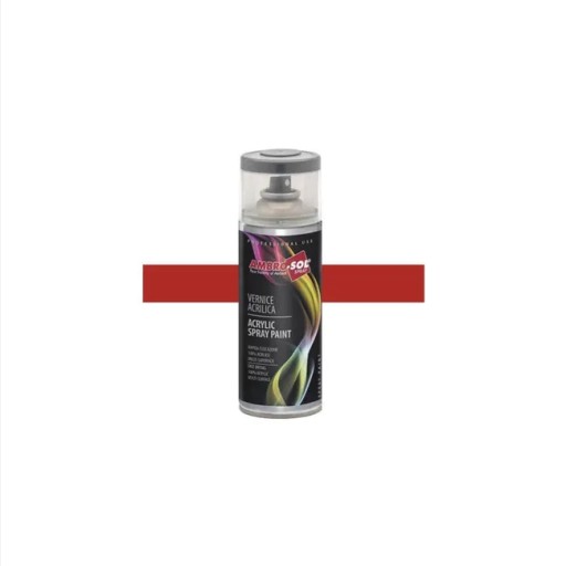 Tehlovočervený lak 400 ml lesk RAL 2002
