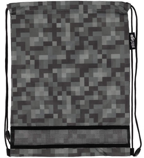 Strigo taška 45 x 35 cm na topánky, oblečenie, MINECRAFT Blocks
