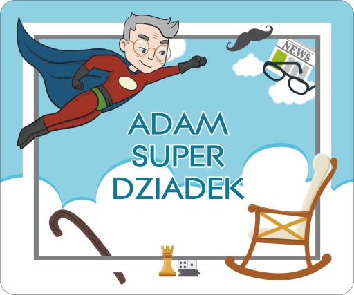 PODLOŽKA MYŠ AKO DARČEK KU DŇU STARÝCH RODIČOV S NÁZVOM D501