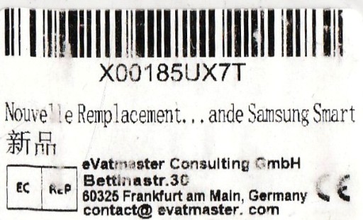 Diaľkové ovládanie PRE SAMSUNG AA59-00741A LCD LED TV čierny