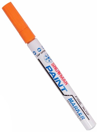 Oil Marker SNOWMAN Oil Marker 1,5 ORANGE