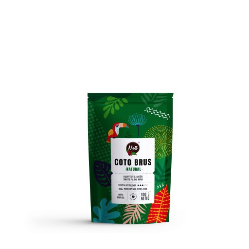 Kávové zrná čerstvo pražené 100% Arabica Costa Rica Mott ŠPECIALITA