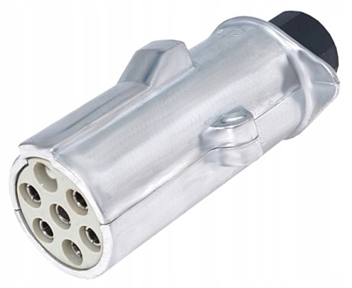 B8I98 Zástrčka prívesu 7 PIN, 24V, typ S, hliník